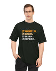 WAKE UP GRIND SLEEP REPEAT Men's Performance T-shirt - T&L Apparel Store