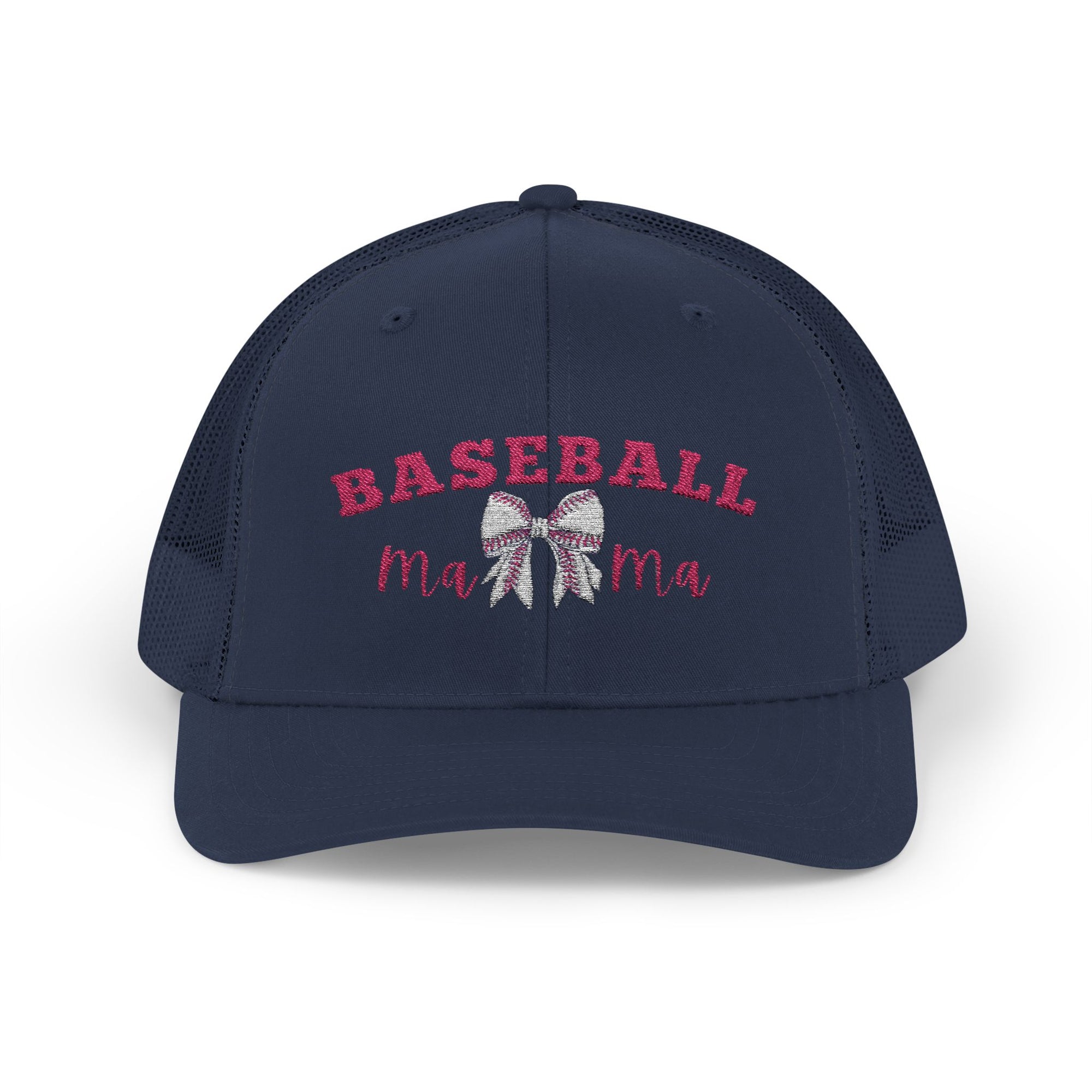 Snapback Cap - Baseball Mama Enthusist Gift Idea - Navy