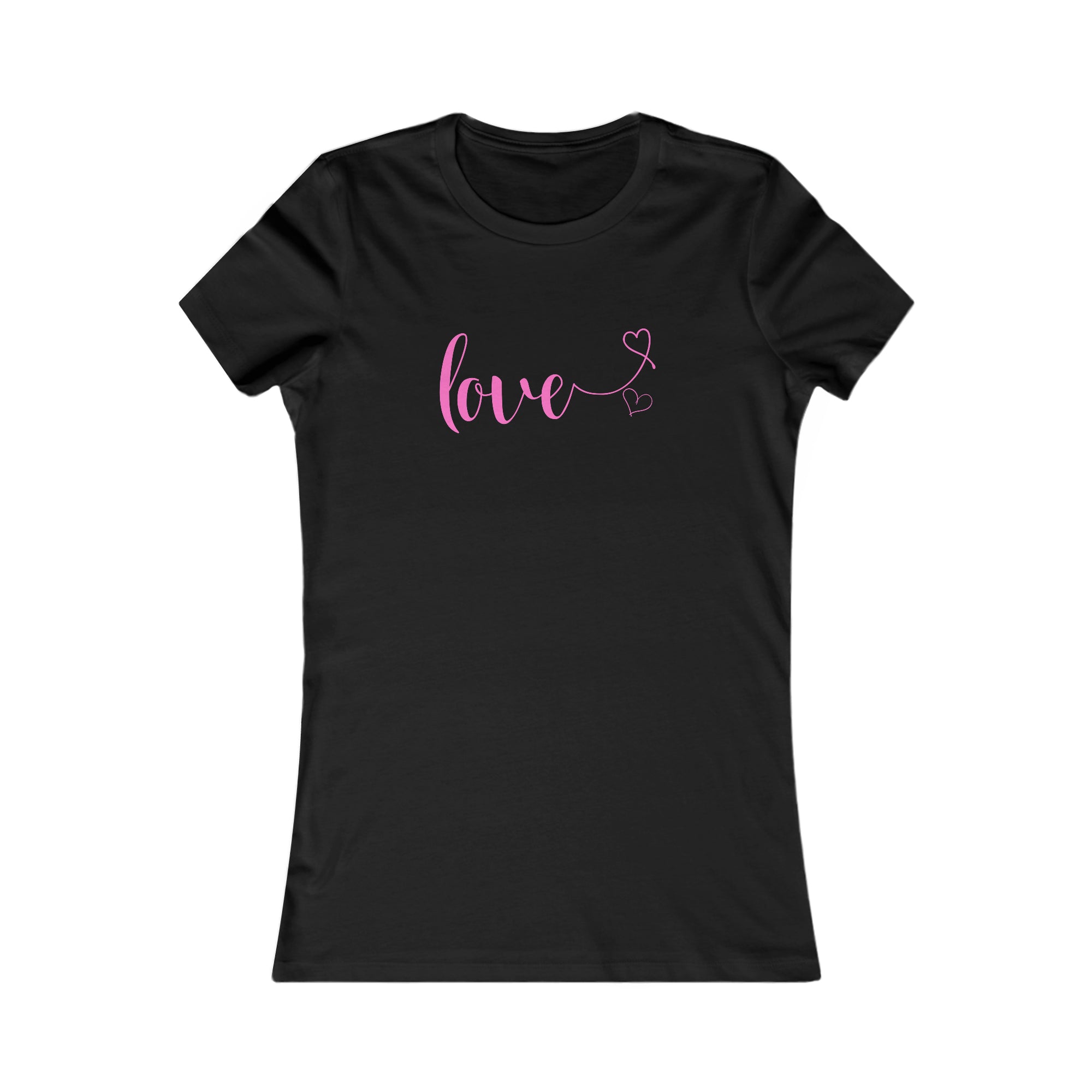 LOVE Women&#39;s Favorite Fitted Tee Shirt - T&amp;L Apparel Store