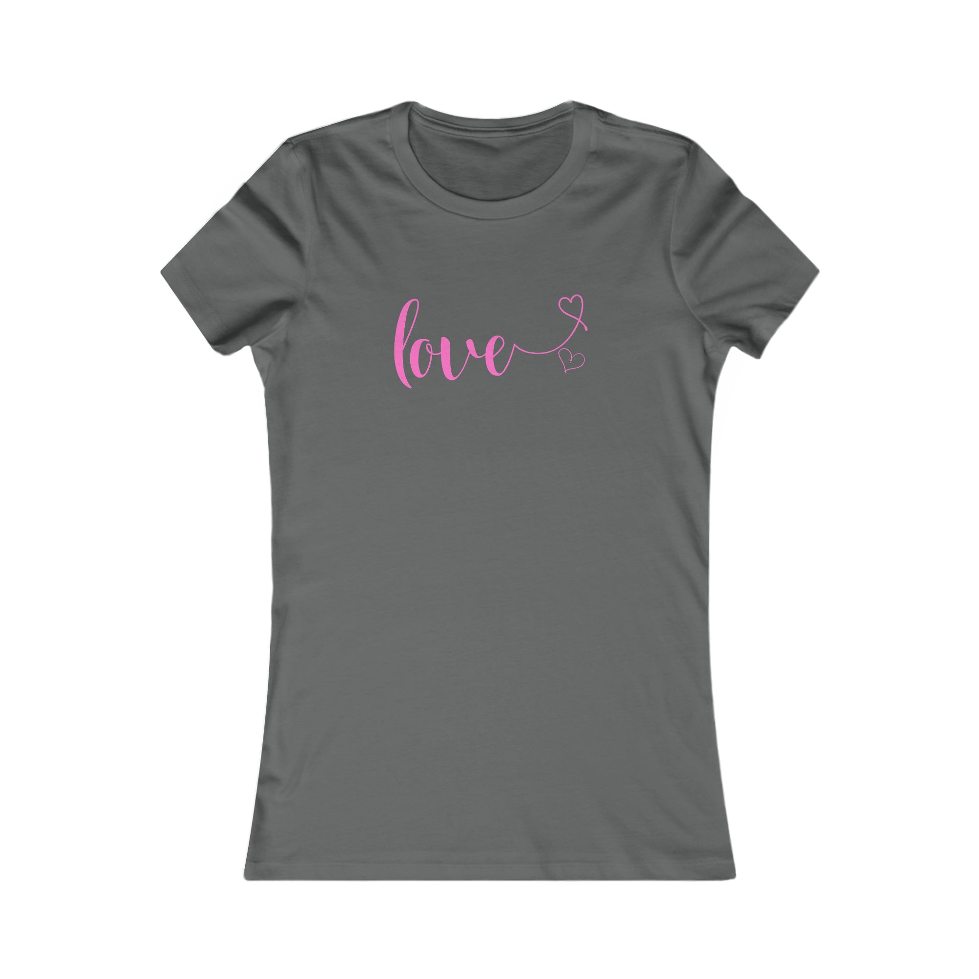 LOVE Women's Favorite Fitted Tee Shirt - T&L Apparel Store