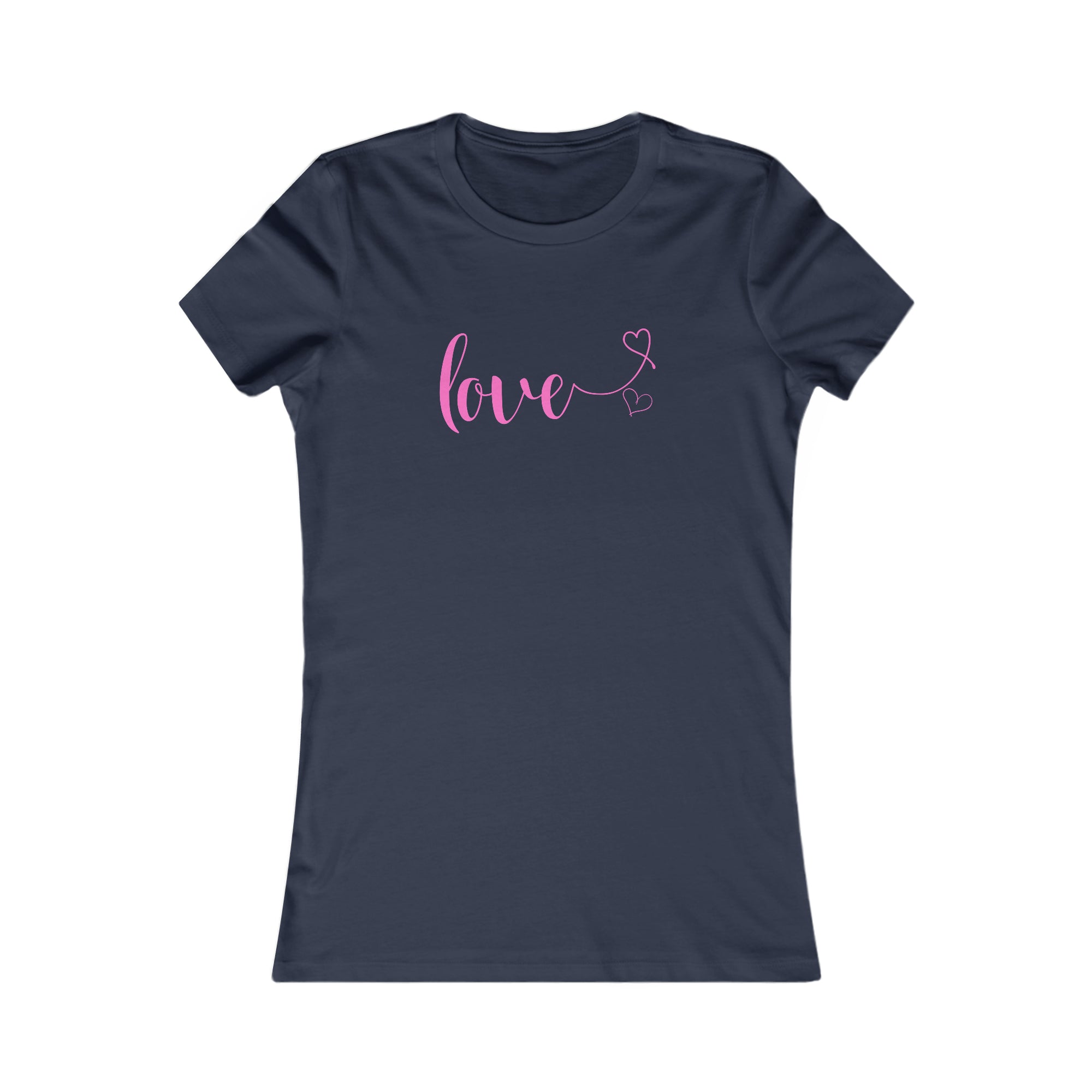 LOVE Women's Favorite Fitted Tee Shirt - T&L Apparel Store