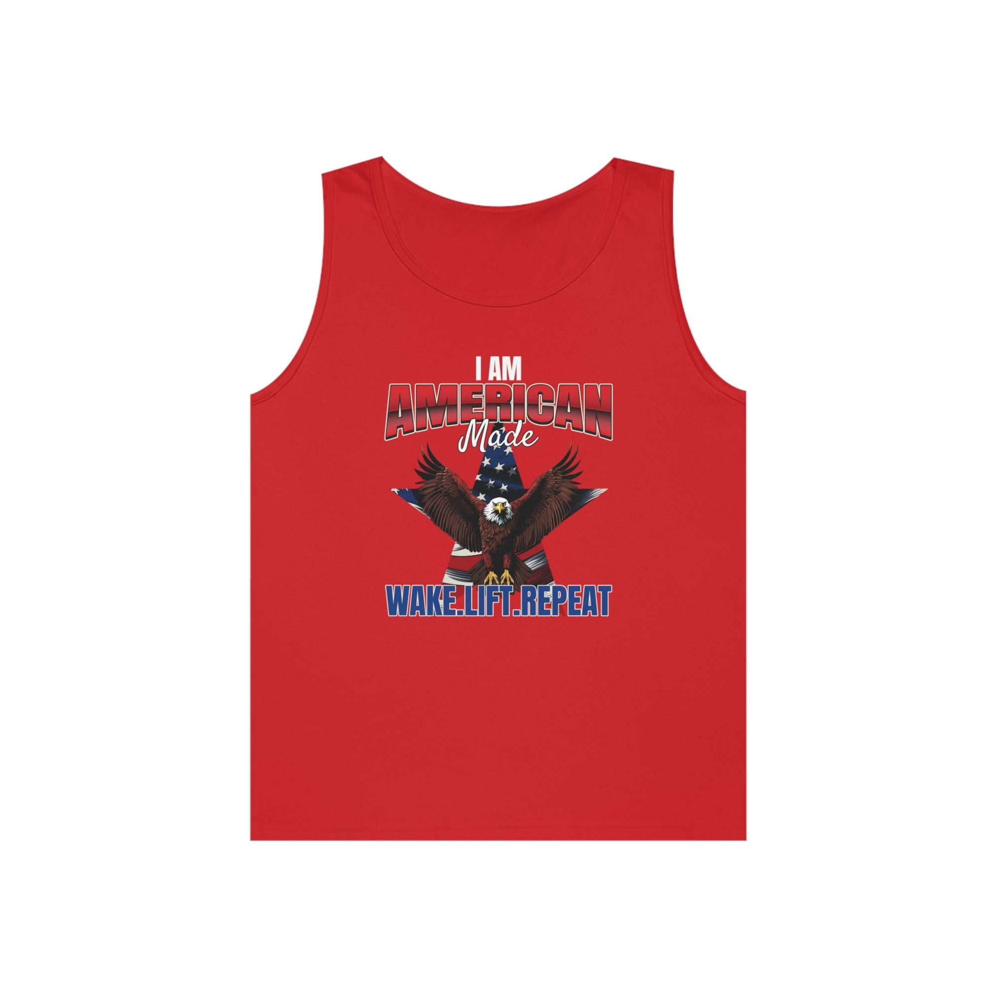 I AM AMERICAN MADE Men&#39;s Cotton Tank Top - T&amp;L Apparel Store