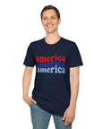 AMERICA AMERICA Women's Softstyle T-Shirt
