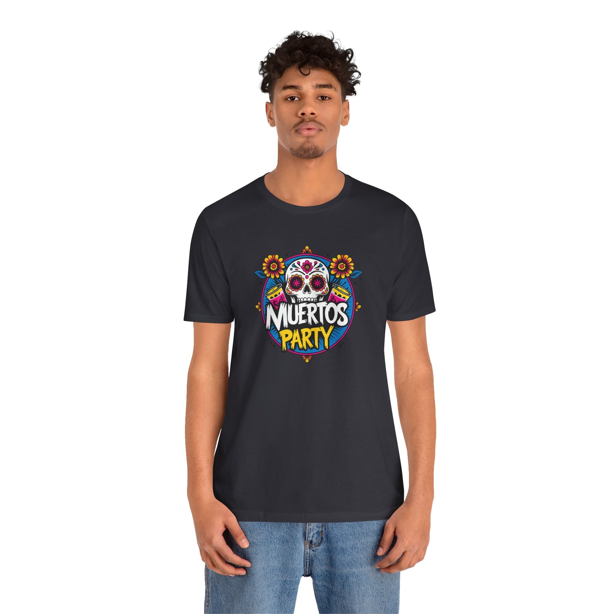Dia de los Muertos Skulls Unisex Tee
