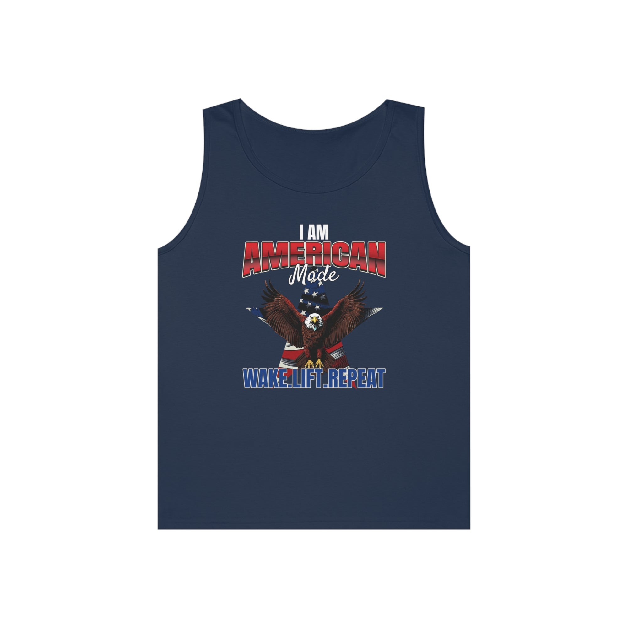 I AM AMERICAN MADE Men's Cotton Tank Top - T&L Apparel Store