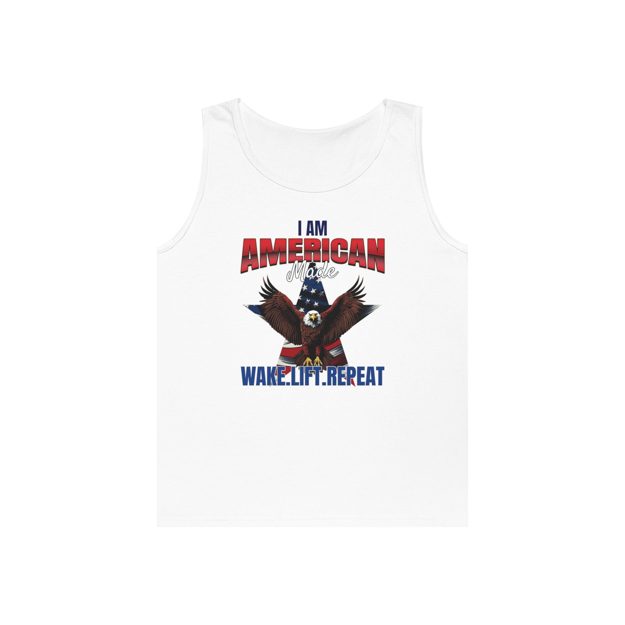 I AM AMERICAN MADE Men's Cotton Tank Top - T&L Apparel Store