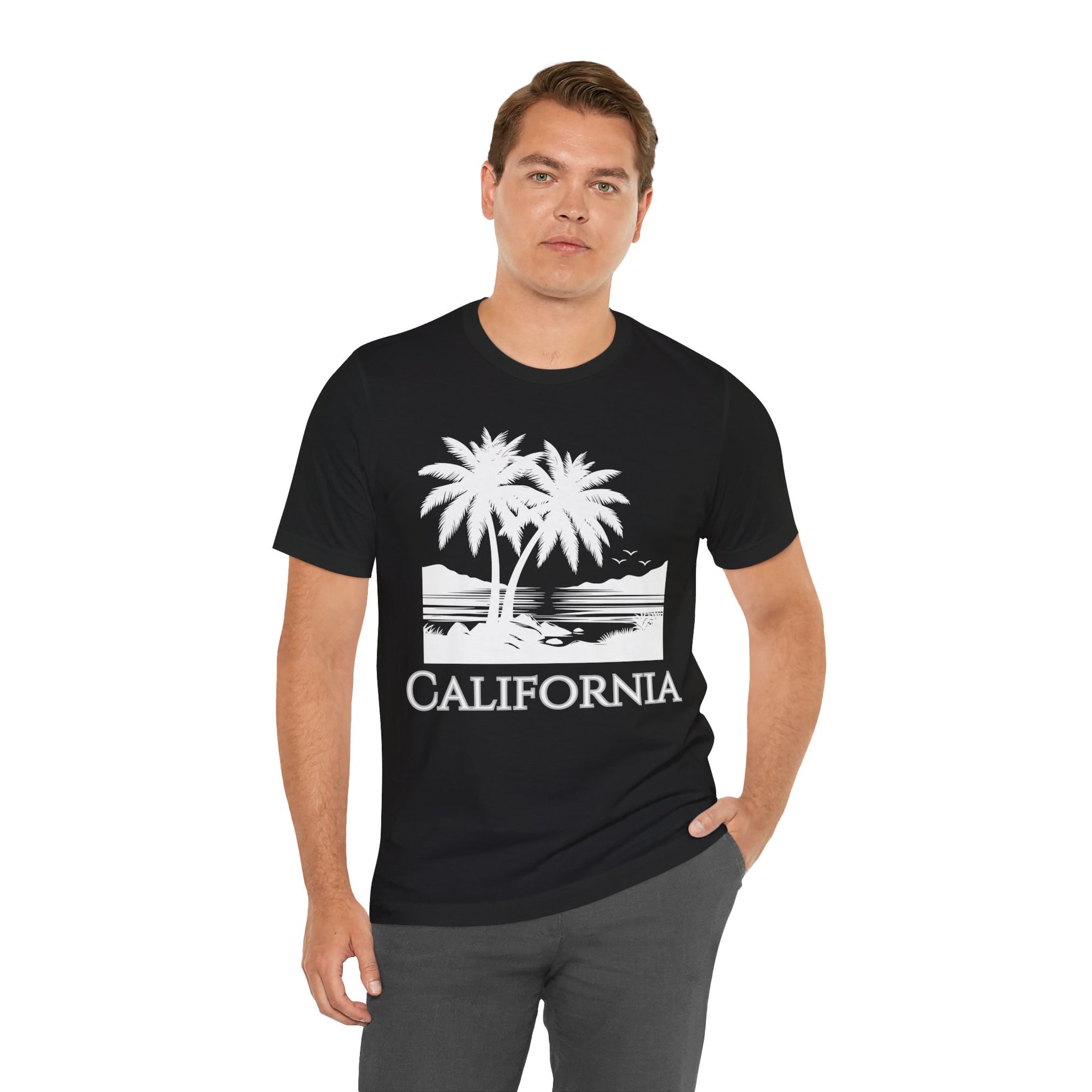 California - Men&#39;s Jersey Tee Shirt - T&amp;L Apparel Store