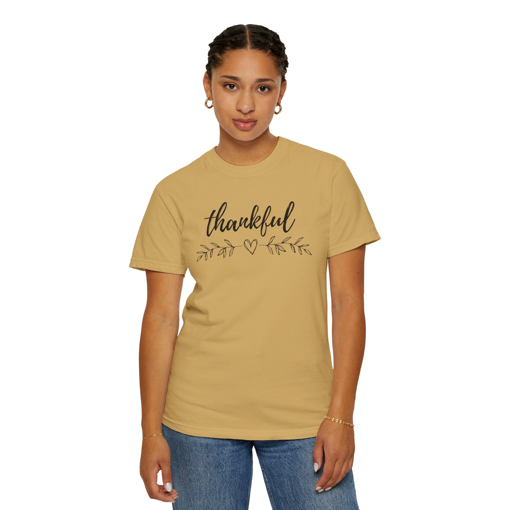 Fall Thankful - Women&#39;s Garment-Dyed T-shirt