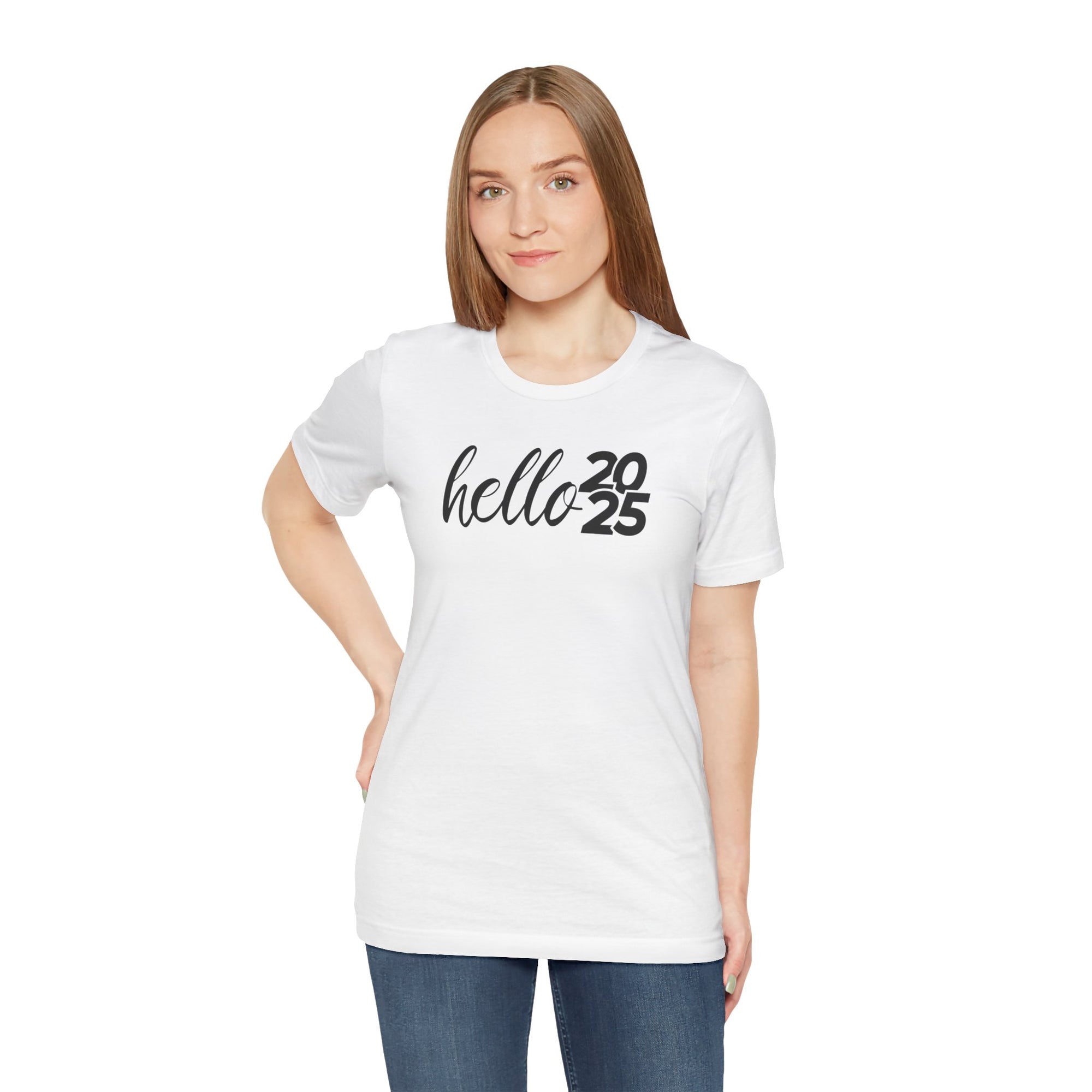 Hello 2025 - New Year Cheer Tee Shirt