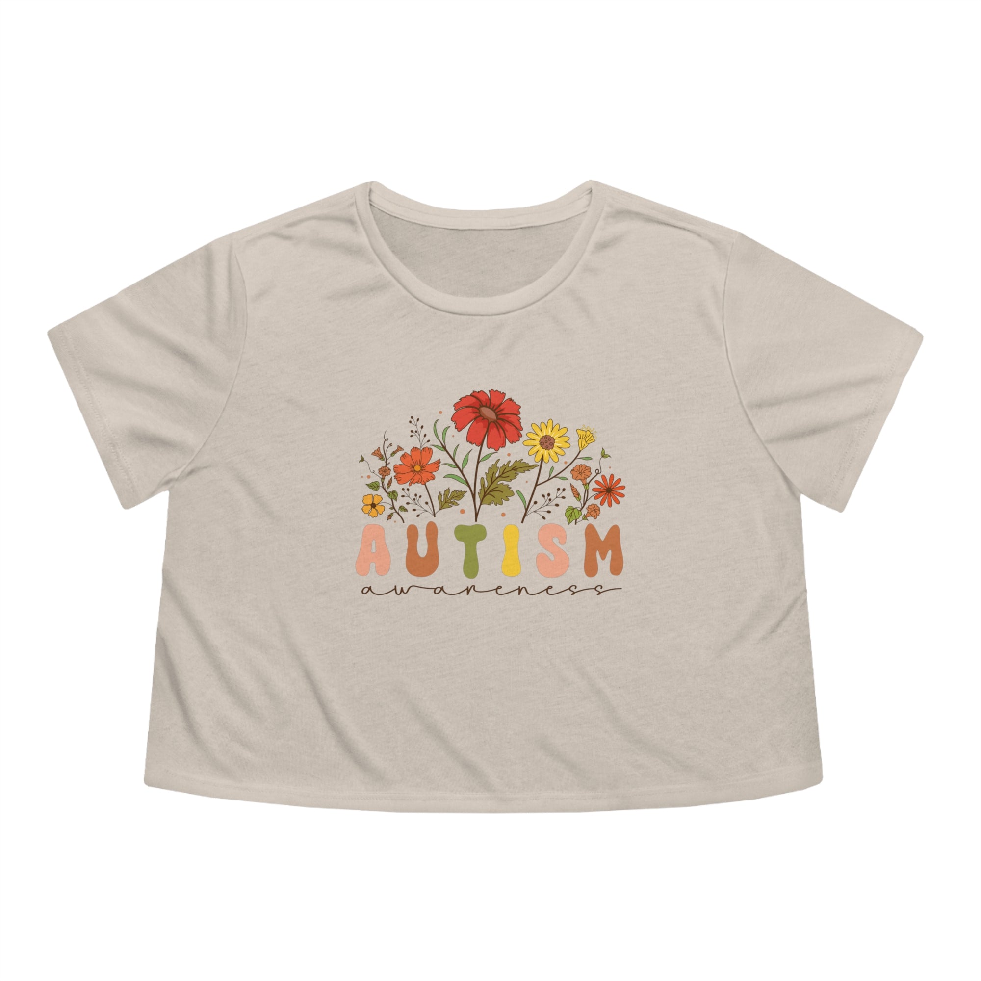 Autism Awareness - Women's Cropped Tee - T&L Apparel Store