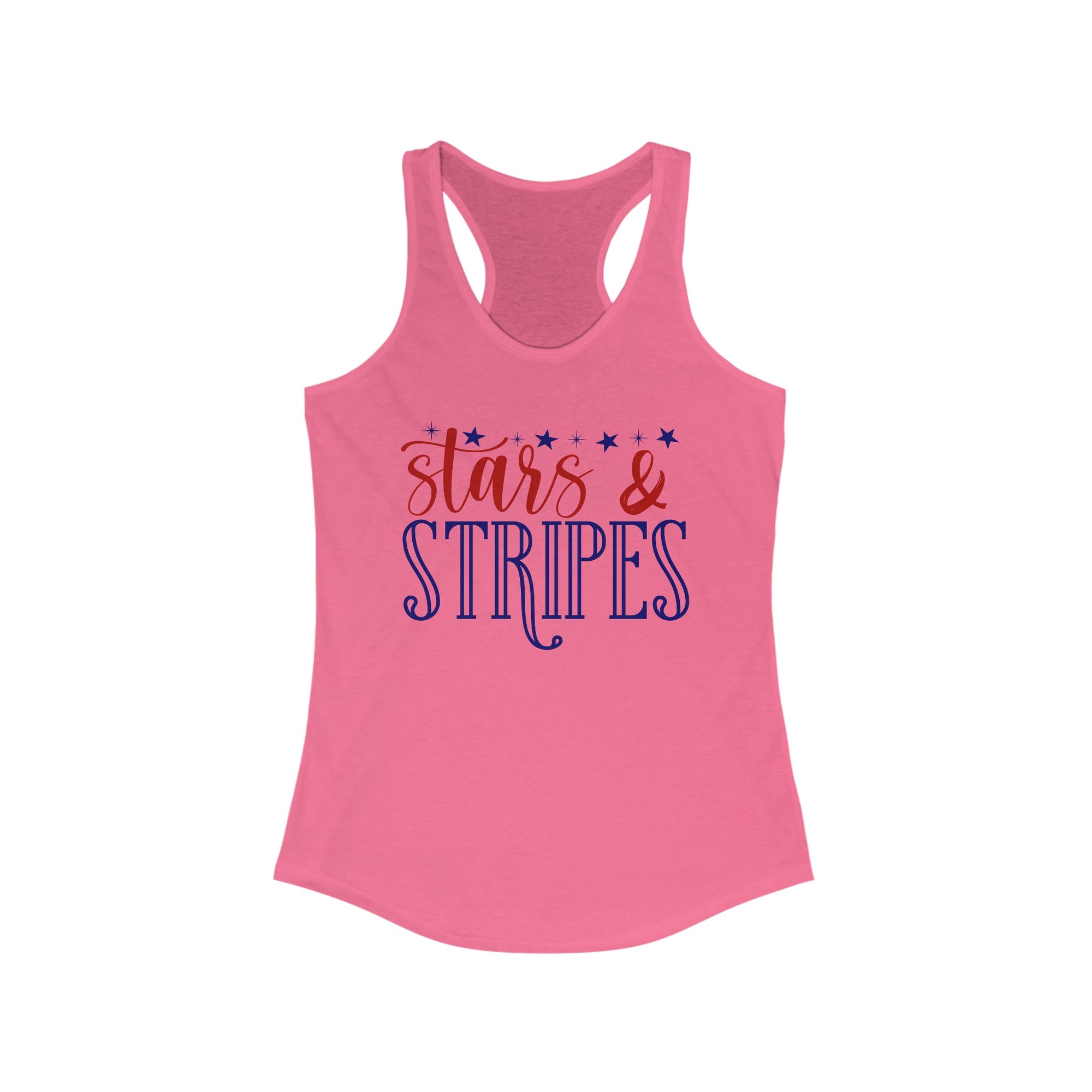 STARS AND STRIPES Women&#39;s Racerback Tank - T&amp;L Apparel Store