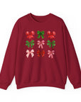 Christmas Bows Sweatshirt