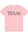 TEXAS Women's Relax Short Sleeve Tee - T&L Apparel Store