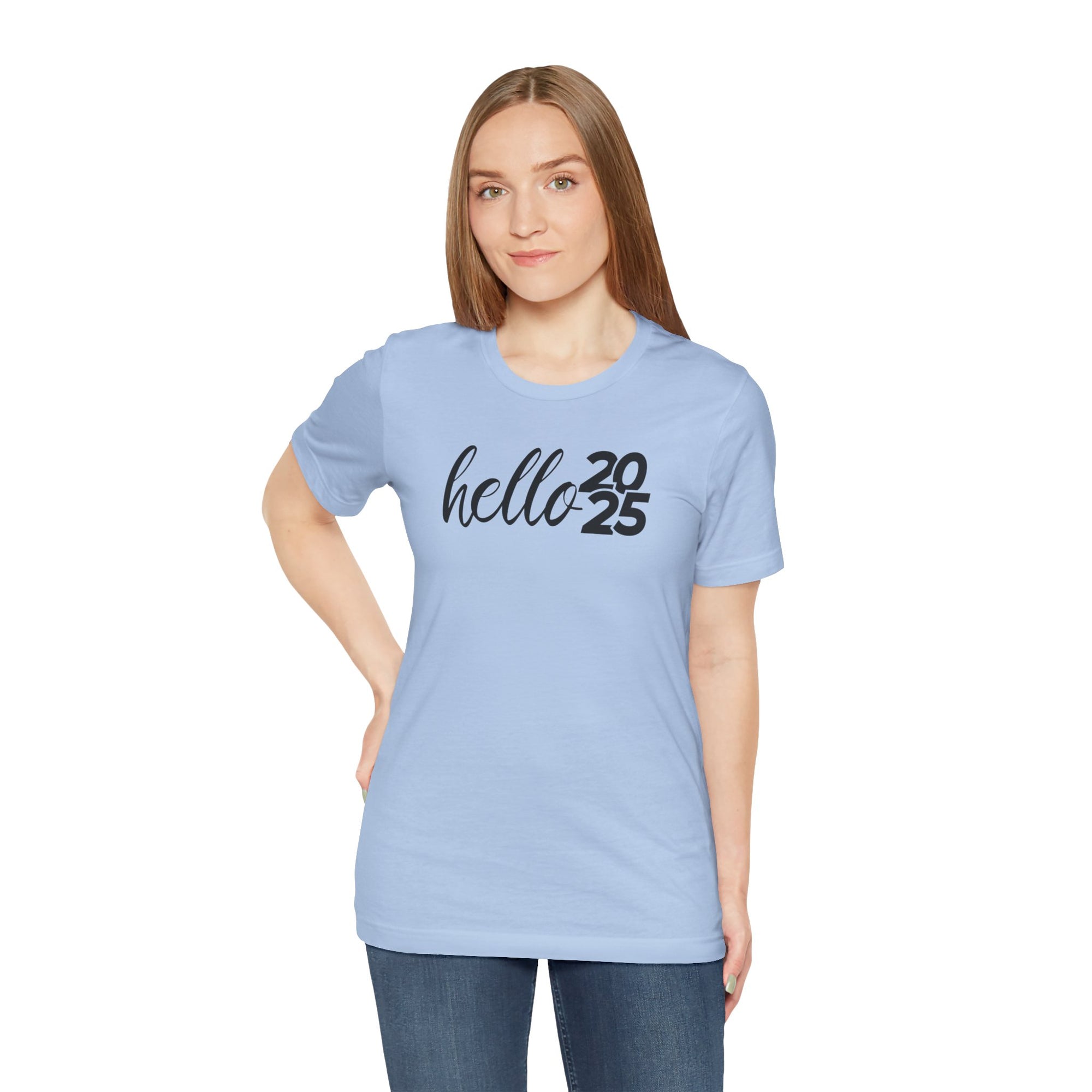 Hello 2025 - New Year Cheer Tee Shirt