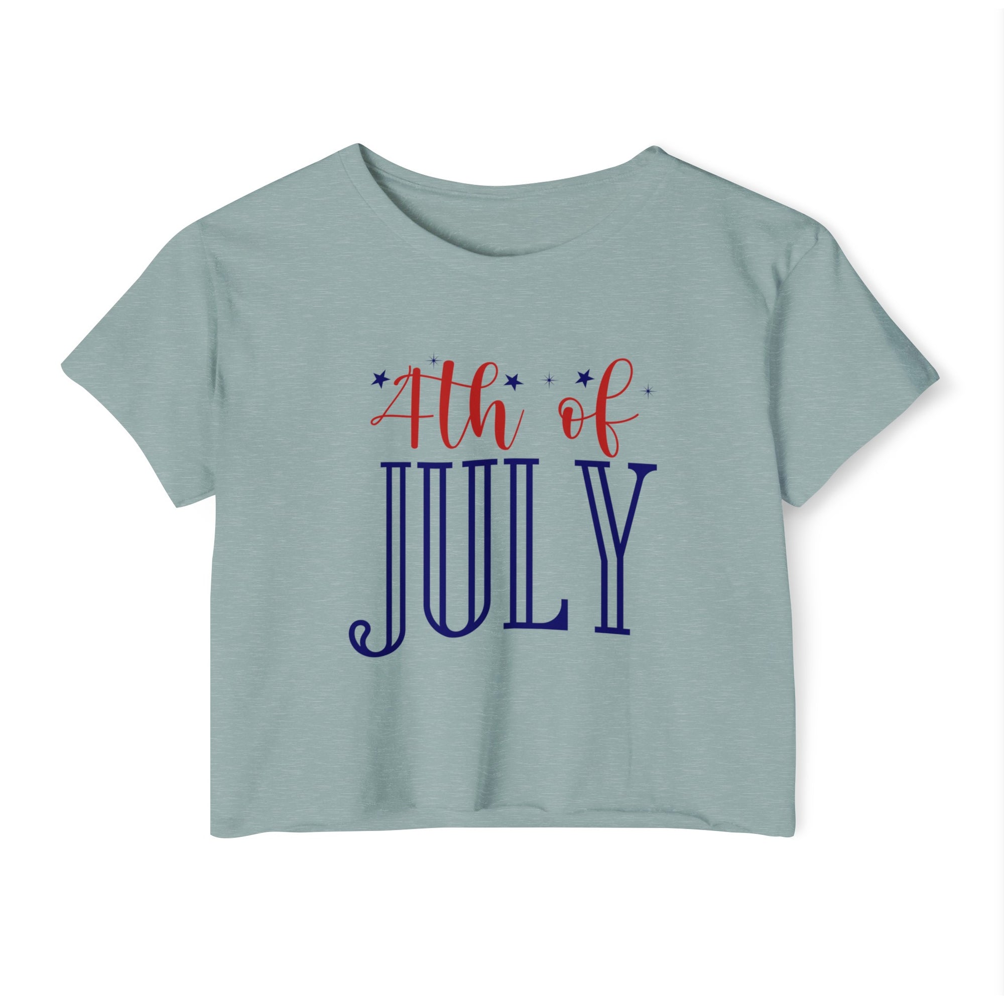 4th OF JULY Women's Festival Crop Top - T&L Apparel Store