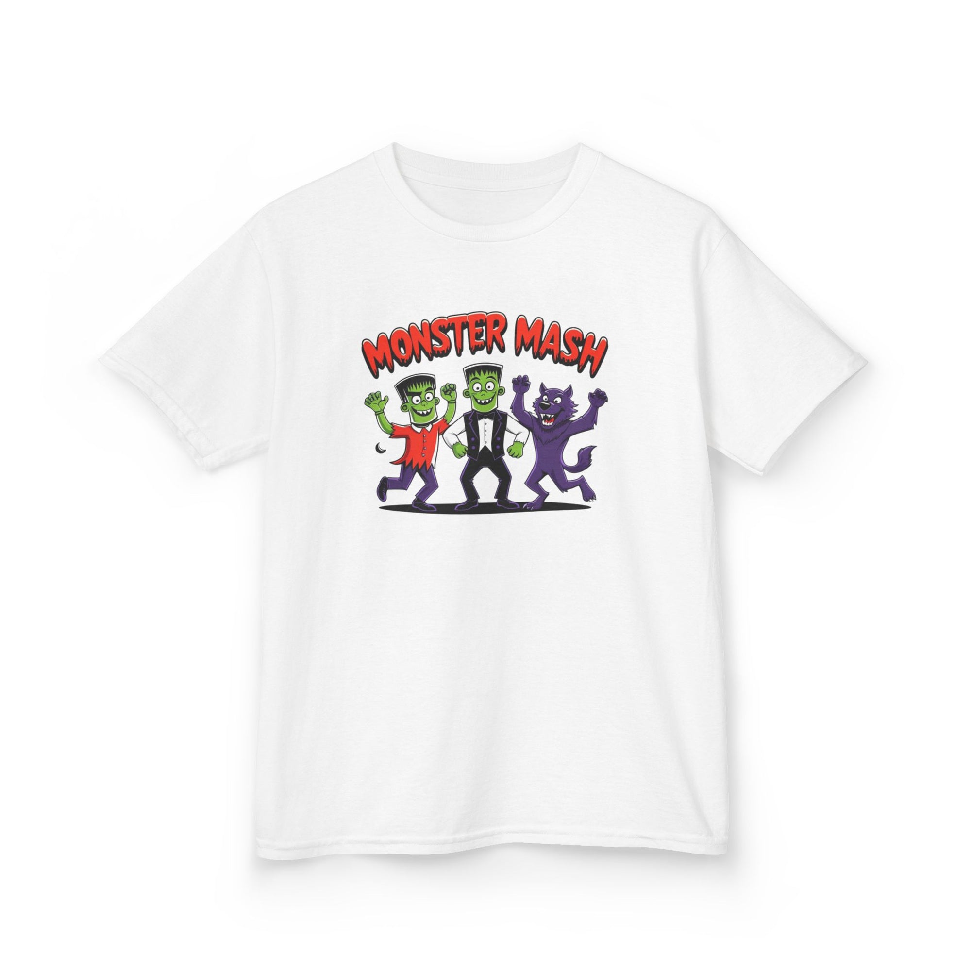 Kids Monster Mash Tee | Halloween Shirt, Boys Girls Tee, Fun Costume Shirt, Trick-or-Treat Apparel, Spooky Season T-shirt