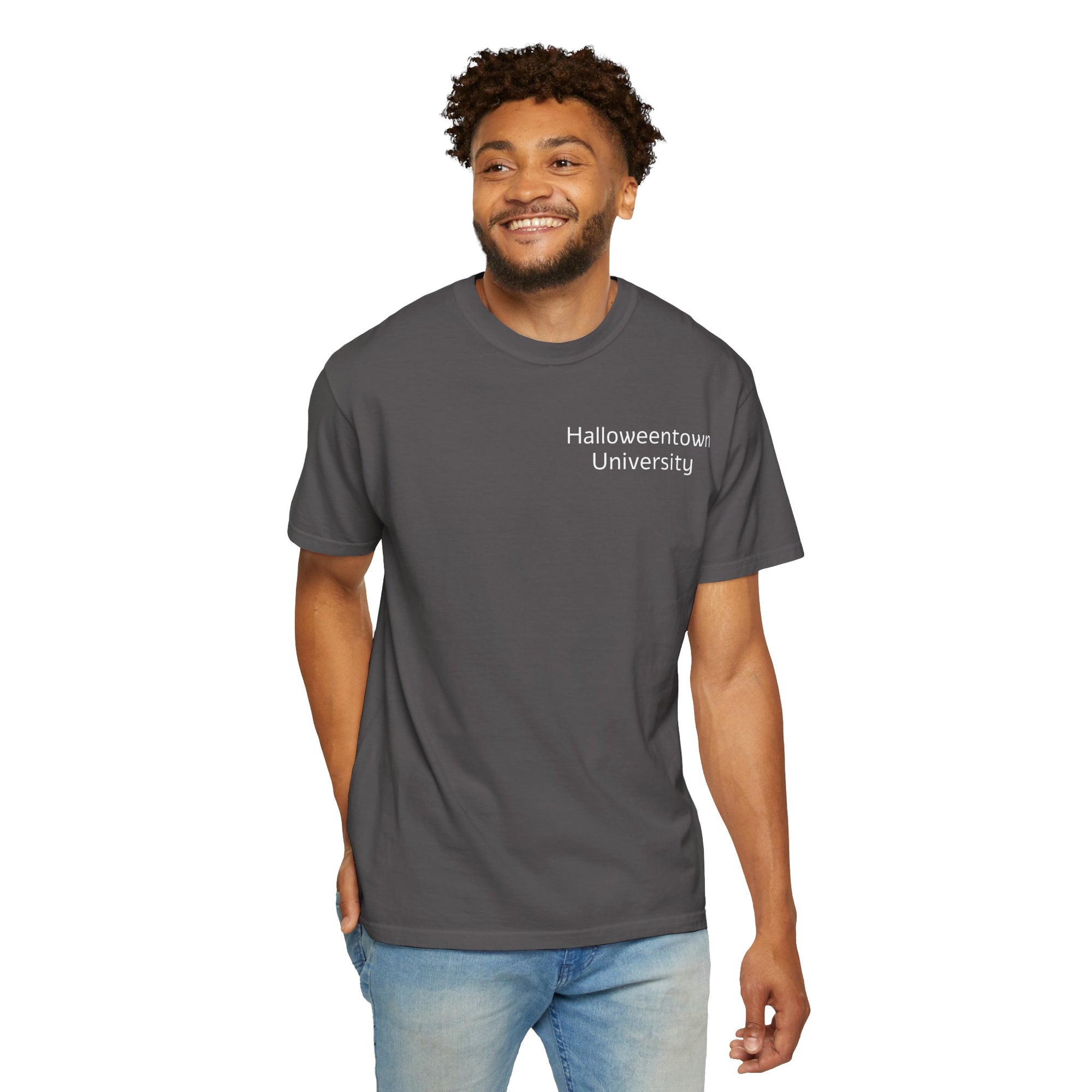 Halloweentown University - Unisex Garment-Dyed T-shirt