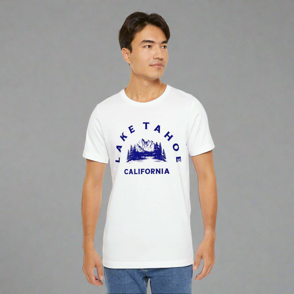Lake Tahoe - Men&#39;s Tee Shirt White T-Shirt