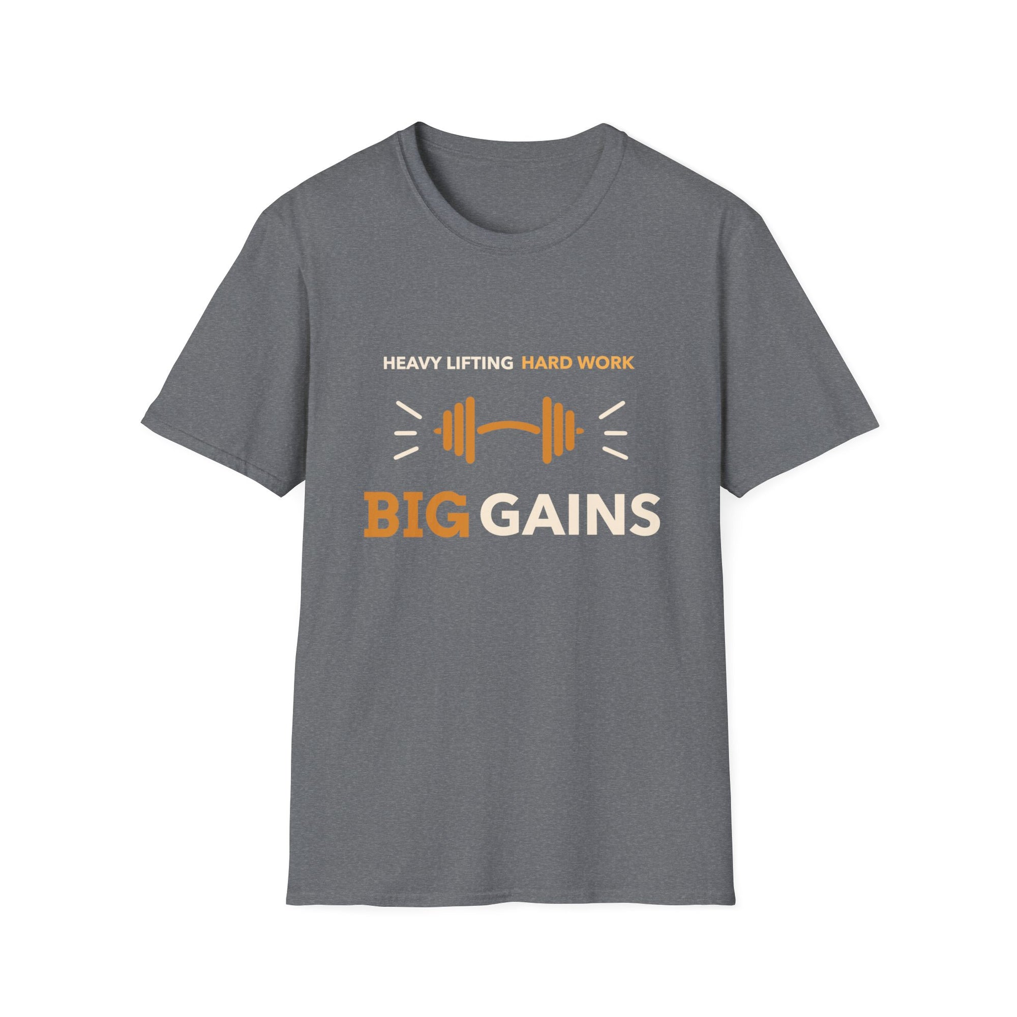 BIG GAINS Men's Softstyle T-Shirt - T&L Apparel Store