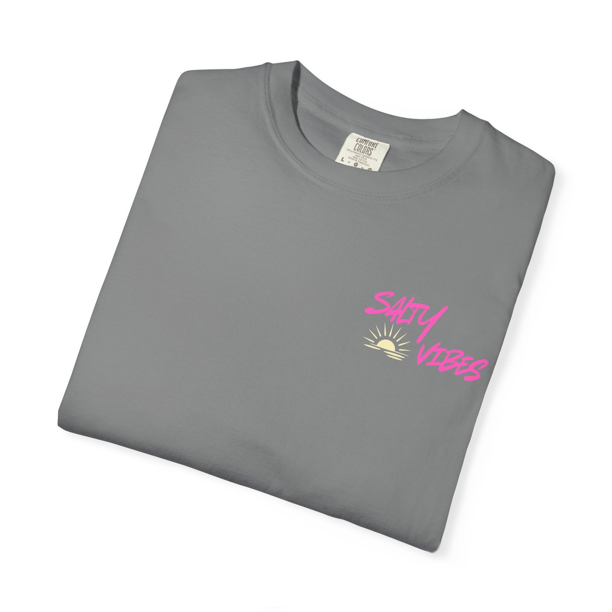 Green t-shirt with 'Anna Maria Island' text on a white background