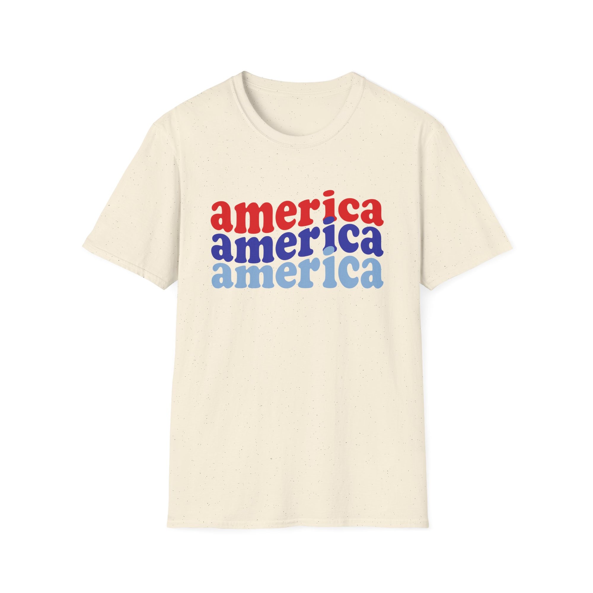 AMERICA AMERICA Women's Softstyle T-Shirt - T&L Apparel Store