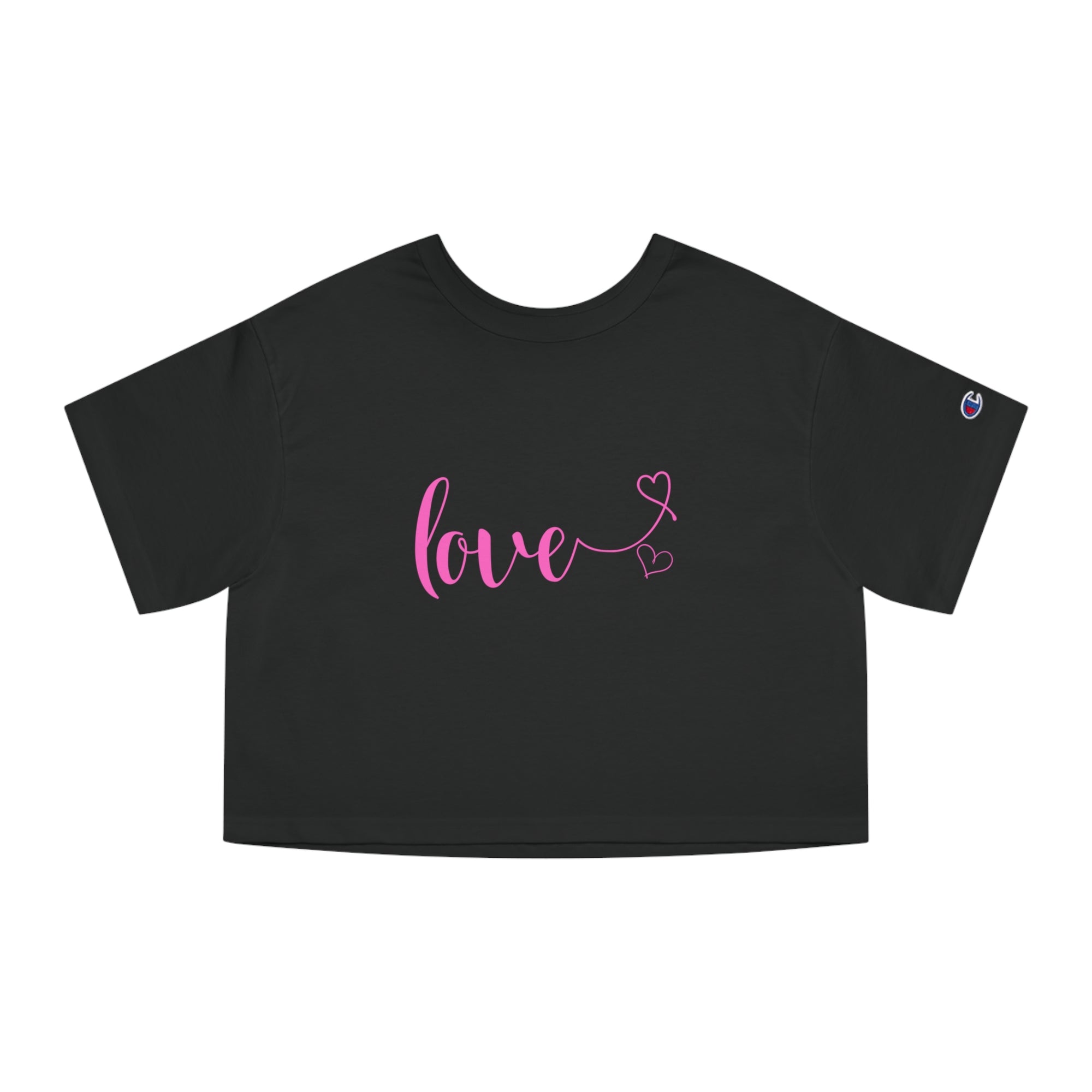 LOVE Women's Heritage Cropped T-Shirt - T&L Apparel Store