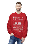 Christmas Cat 'Meowee Christmas' Crewneck Sweatshirt