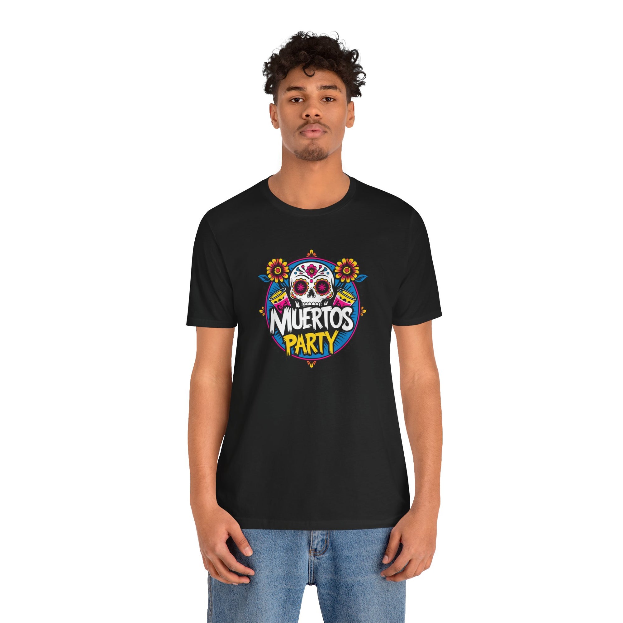 Dia de los Muertos Skulls Unisex Tee