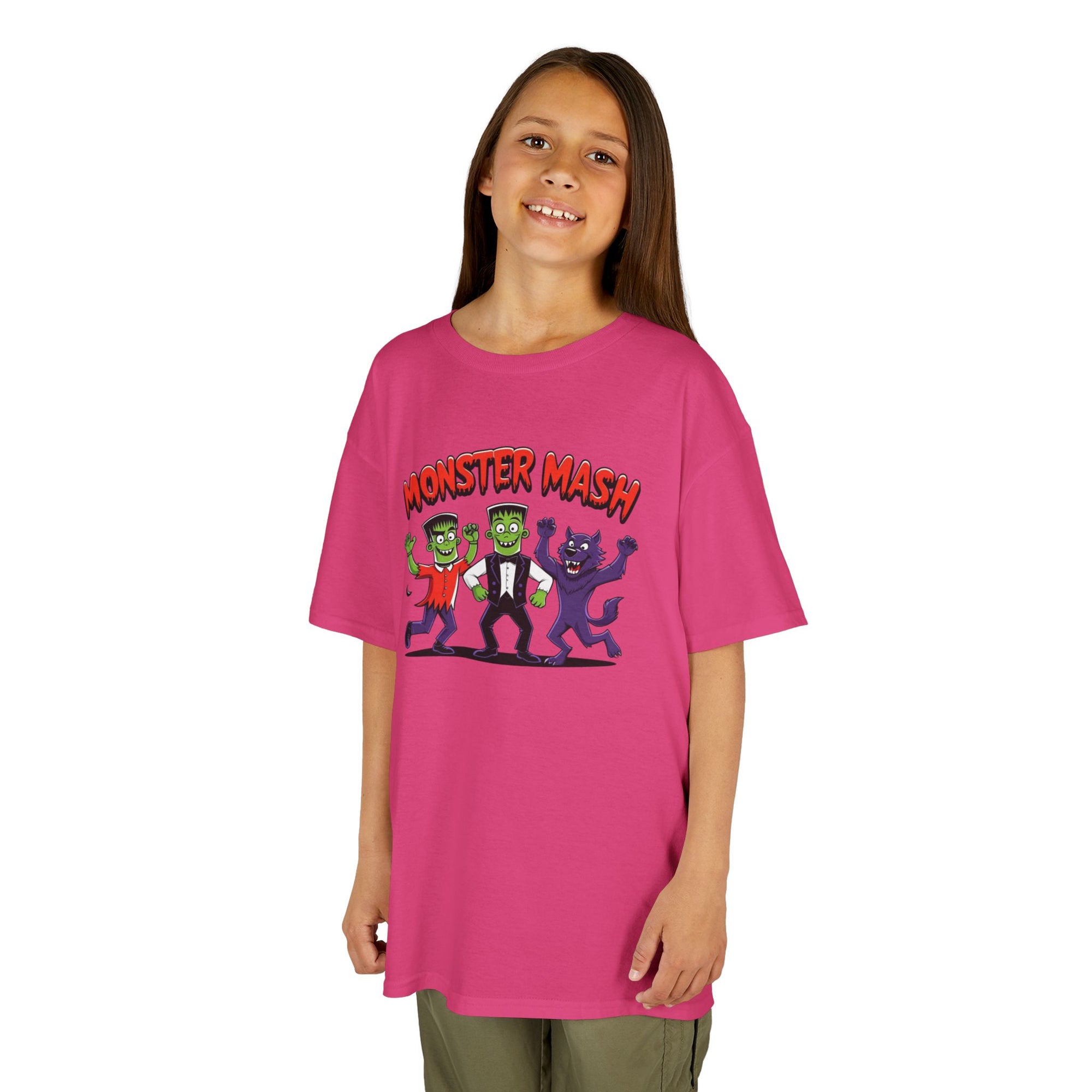 Kids Monster Mash Tee | Halloween Shirt, Boys Girls Tee, Fun Costume Shirt, Trick-or-Treat Apparel, Spooky Season T-shirt