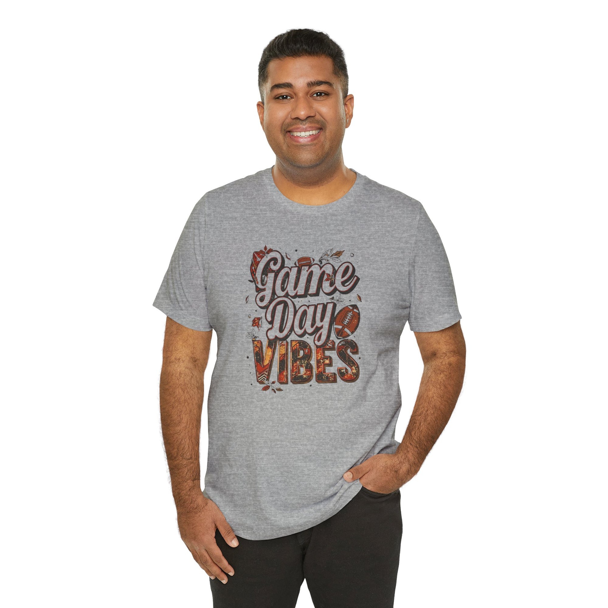 Game Day Vibes T-Shirt — Football Fan Tee