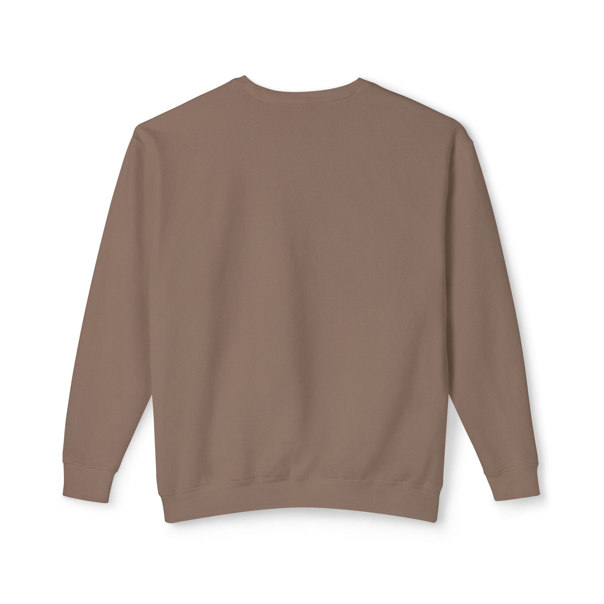 Brown sweatshirt on a white background