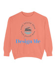 Custom Design Crewneck Sweatshirt - Personalized Logo & Colors | Comfort Colors