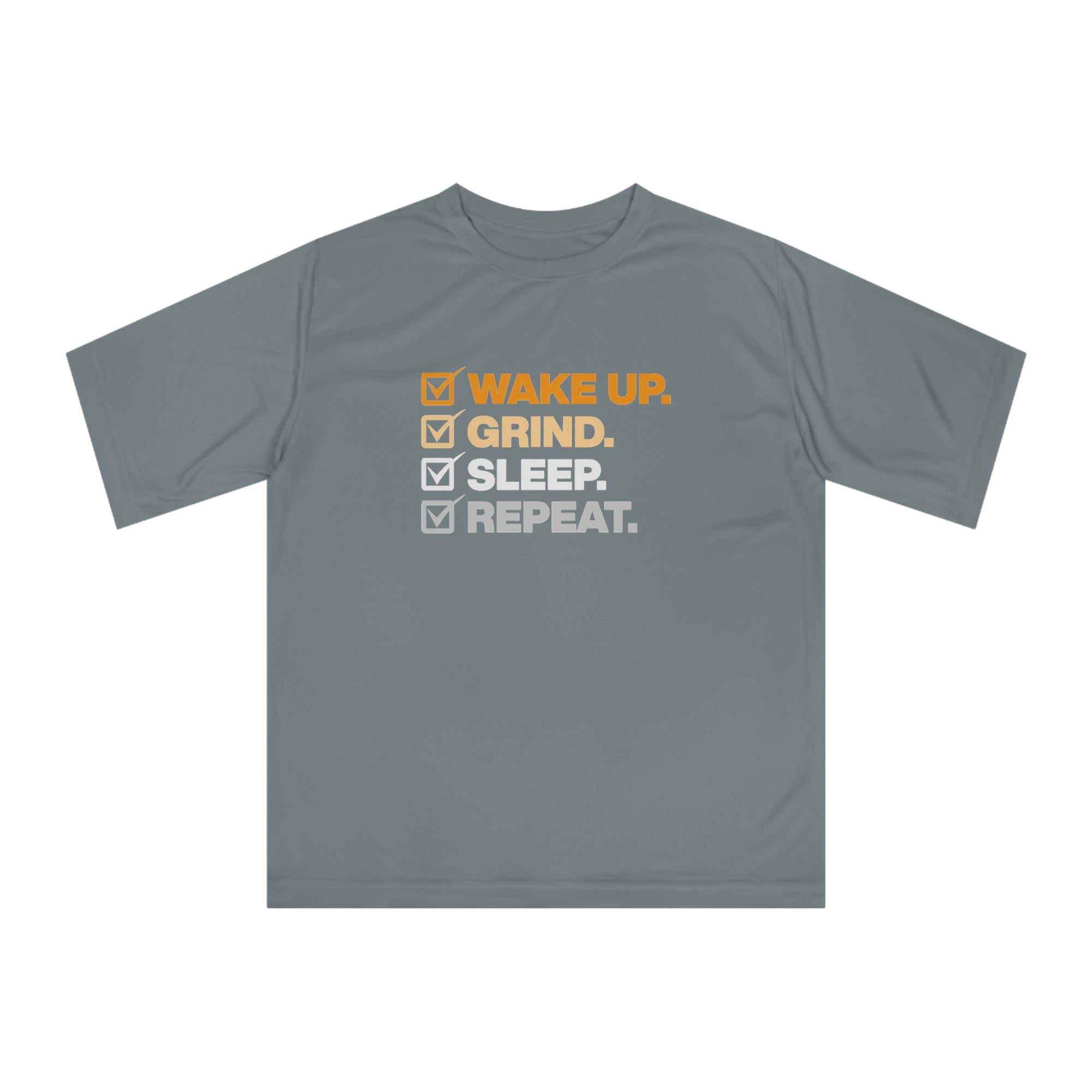 WAKE UP GRIND SLEEP REPEAT Women's Performance T-shirt - T&L Apparel Store