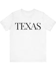 TEXAS Women's Relax Short Sleeve Tee - T&L Apparel Store