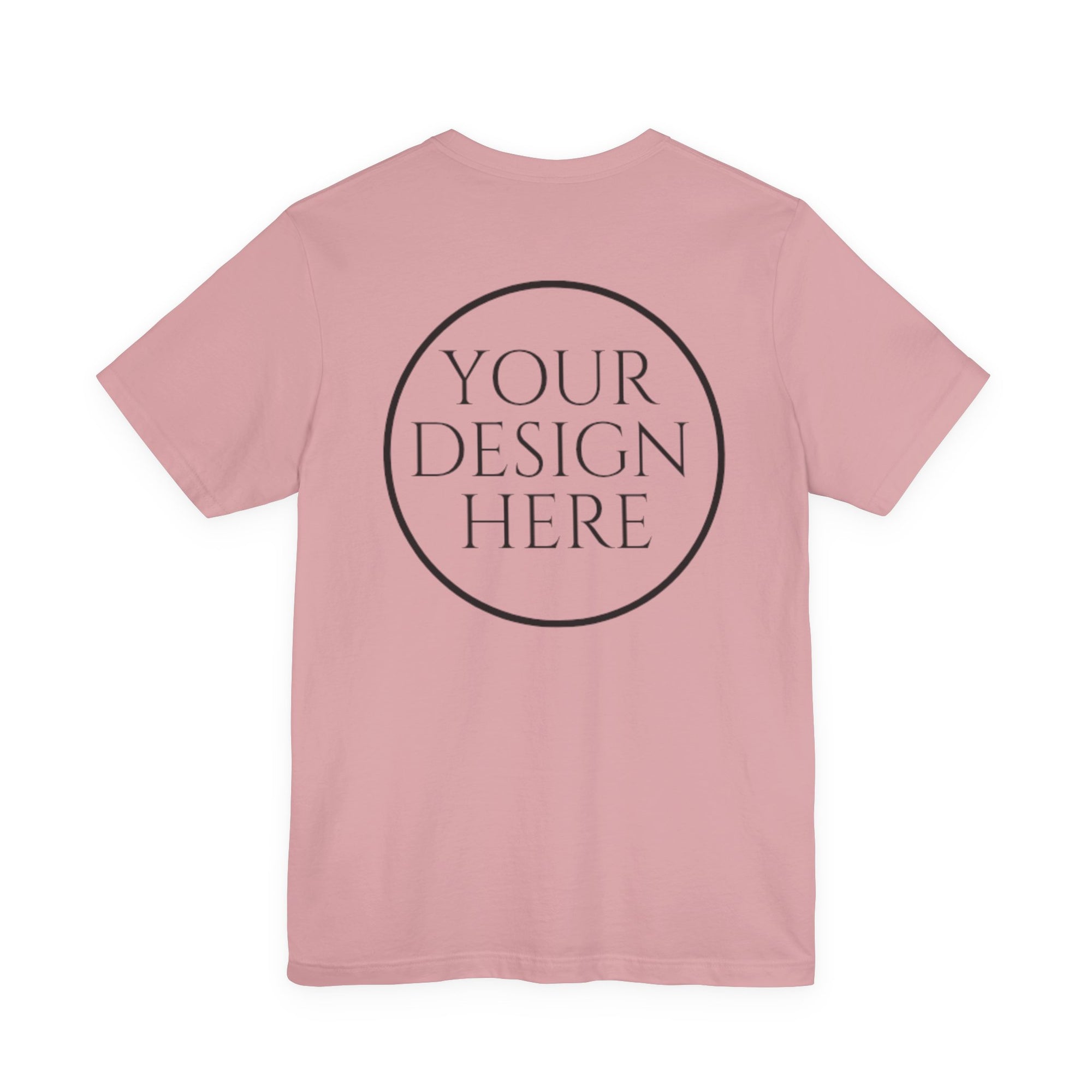 Custom Bella + Canvas 3001 Jersey Tee – Personalized Modern Style &amp; Comfort