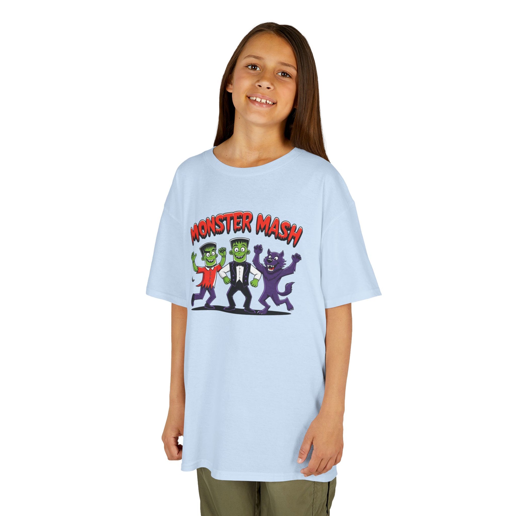 Kids Monster Mash Tee | Halloween Shirt, Boys Girls Tee, Fun Costume Shirt, Trick-or-Treat Apparel, Spooky Season T-shirt