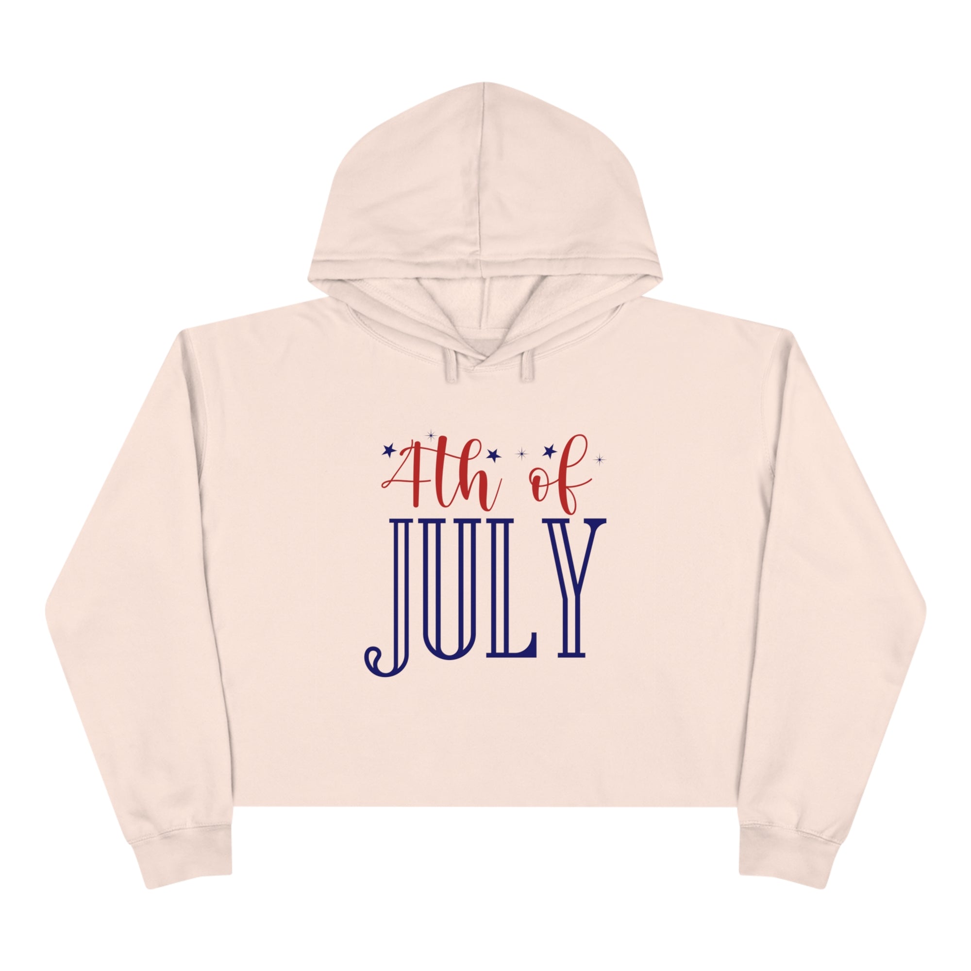 4TH OF JULY Womens Crop Hoodie - T&amp;L Apparel Store