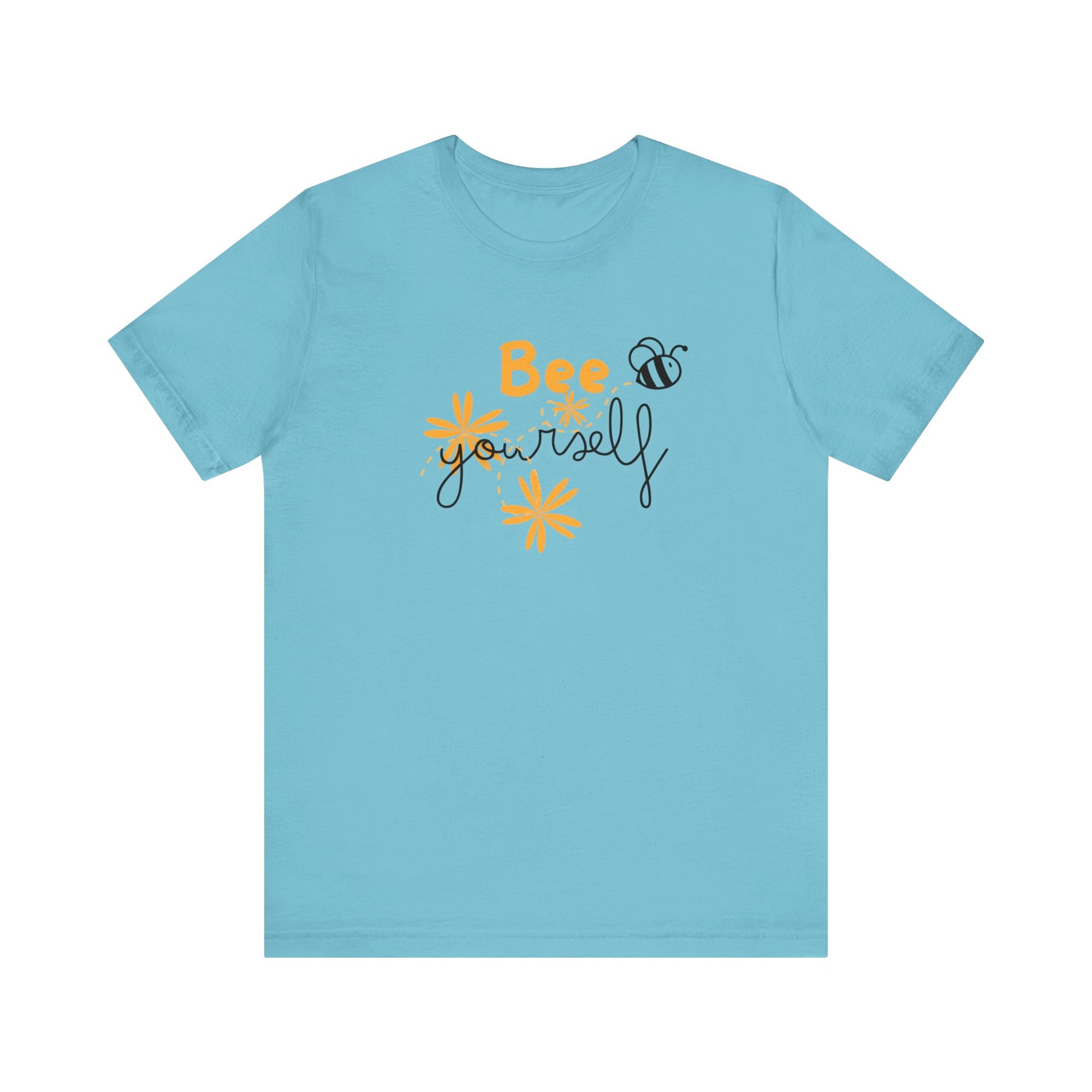 BEE YOURSELF Women&#39;s Relax Fit Short Sleeve Tee - T&amp;L Apparel Store