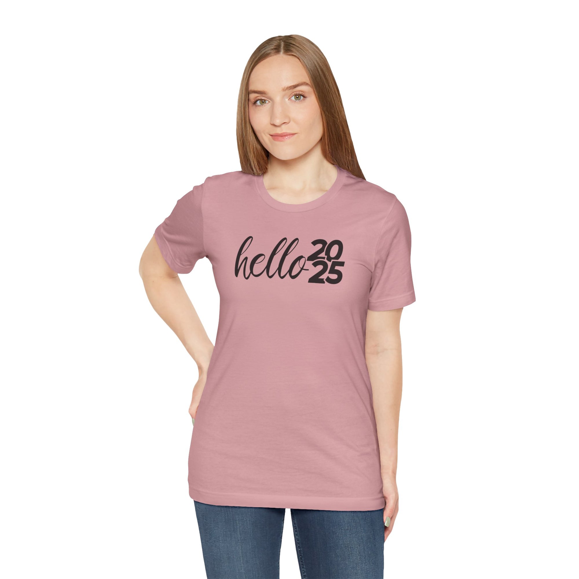 Hello 2025 - New Year Cheer Tee Shirt