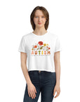 Autism Awareness - Women's Cropped Tee- T&L Apparel Store