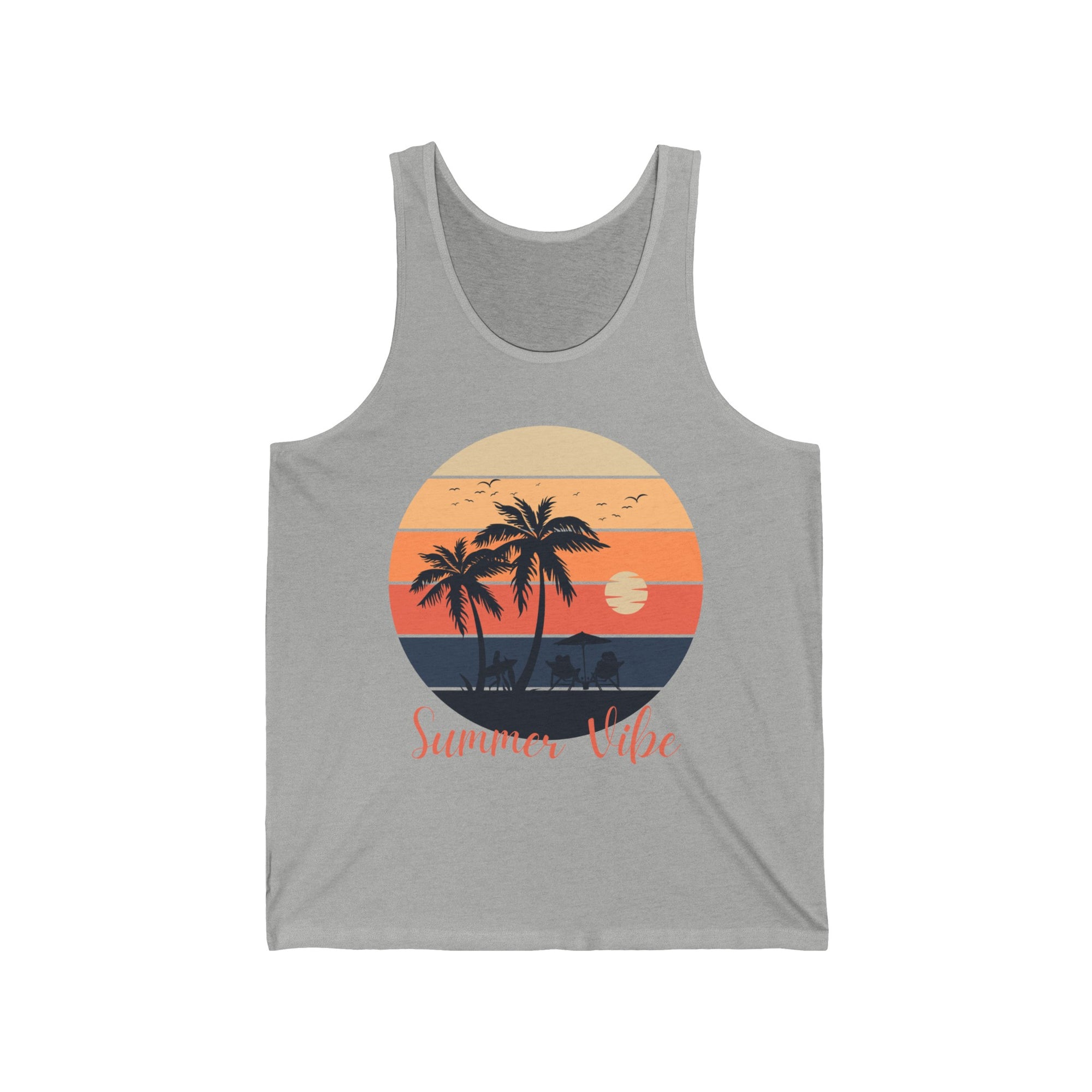 SUMMER VIBE Men's Jersey Tank - T&L Apparel Store