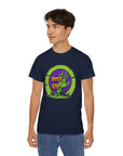 Zombie Themed Unisex Cotton Tee | Rise Up Shirt for Halloween, Casual Wear, Family Gatherings, Horror Fans, Gift Idea