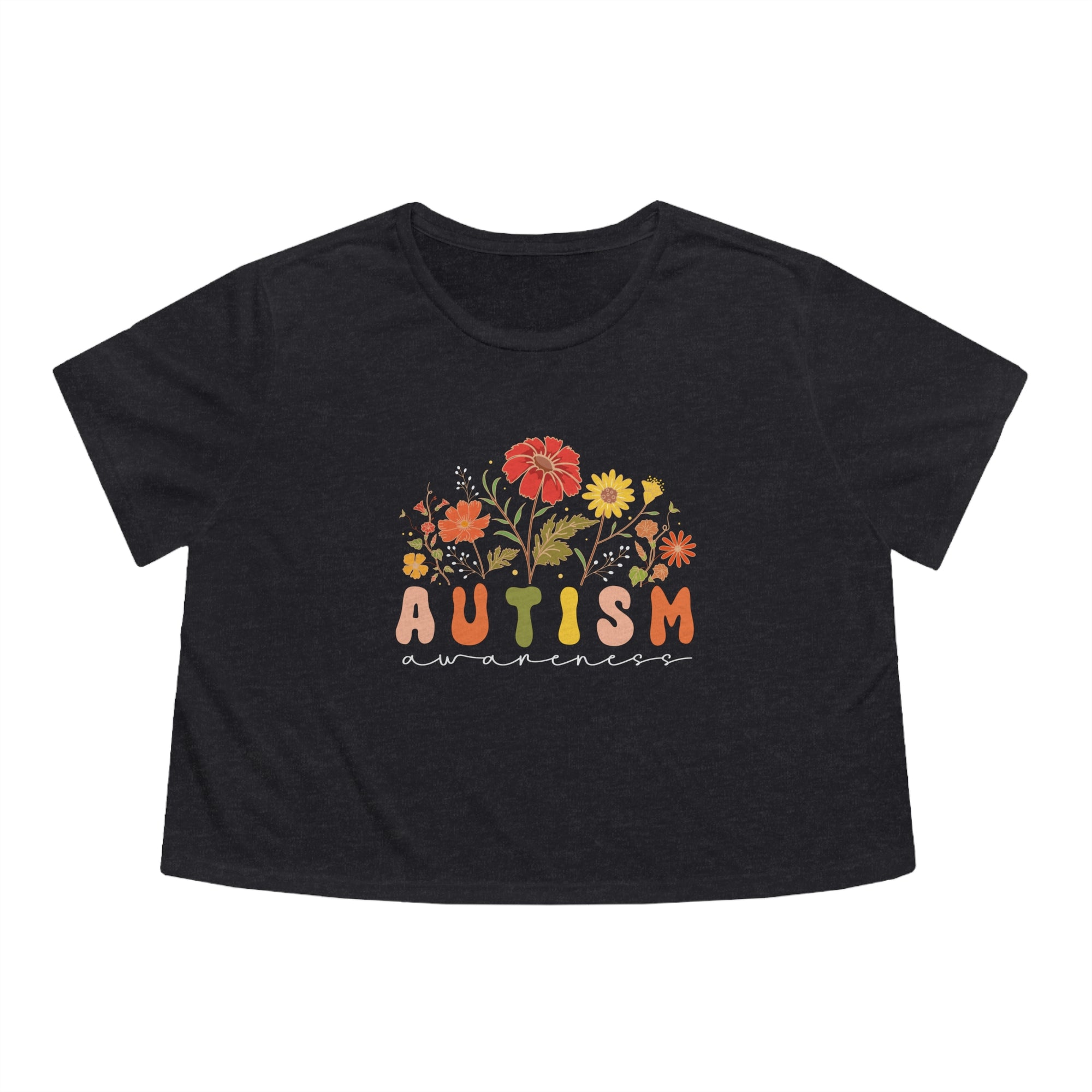 Autism Awareness - Women&#39;s Cropped Tee - T&amp;L Apparel Store