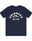 COLORADO MOUNTAINS Women's Relax Fit Jersey Short Sleeve Tee Shirt - T&L Apparel Store