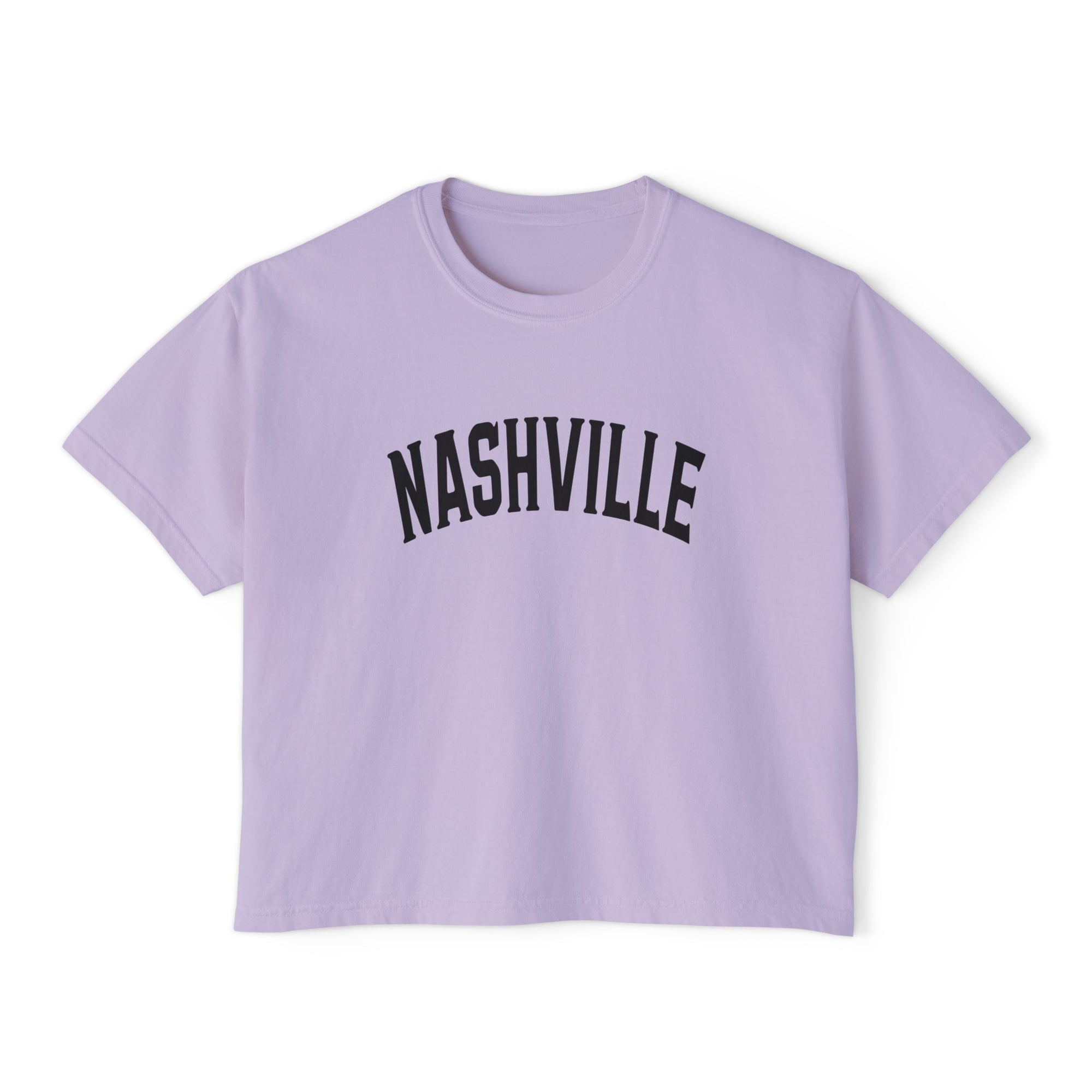 NASHVILLE Women&#39;s Boxy Tee - T&amp;L Apparel Store