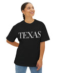 TEXAS Women's Oversized Boxy Tee - T&L Apparel Store