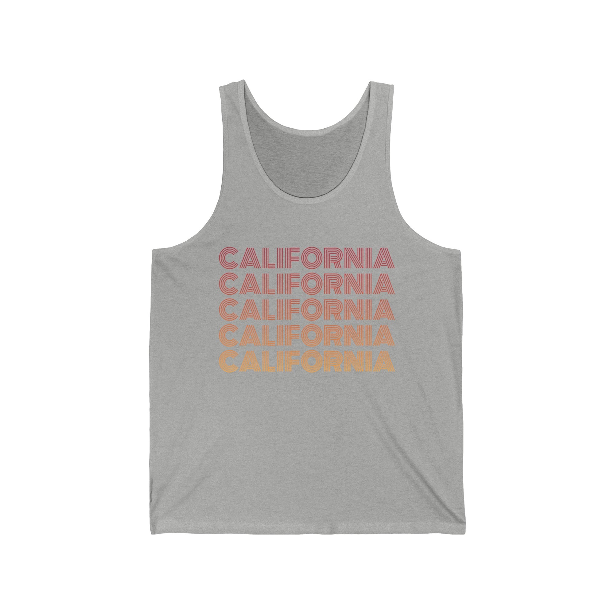 CALIFORNIA Women's Jersey Tank - T&L Apparel Store