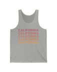 CALIFORNIA Women's Jersey Tank - T&L Apparel Store