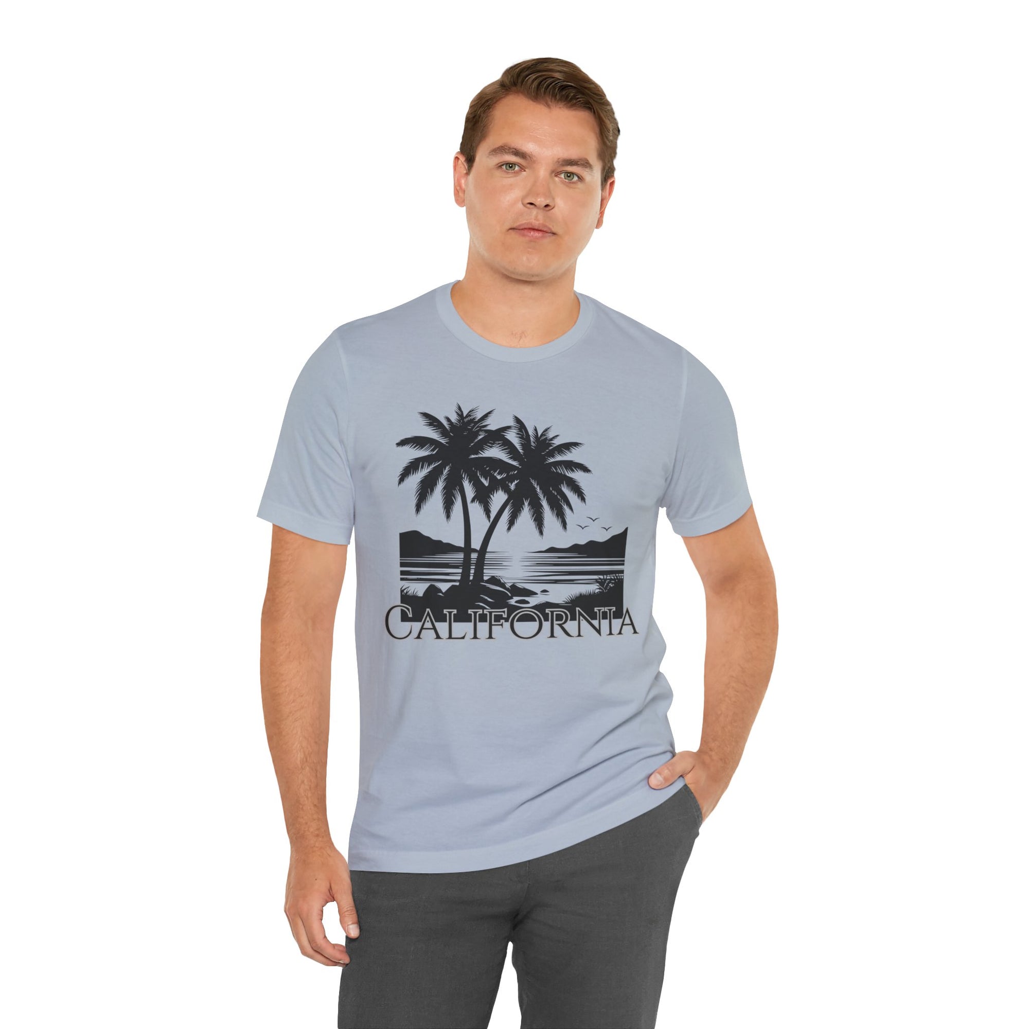 California - Men&#39;s Jersey Tee Shirt - T&amp;L Apparel Store