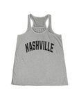 NASHVILLE Women's Flowy Racerback Tank - T&L Apparel Store